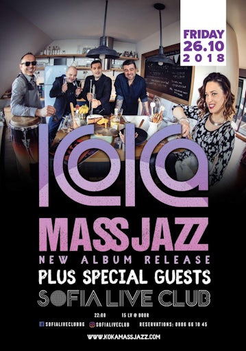 October 26, Koka Mass Jazz New Album Release Party